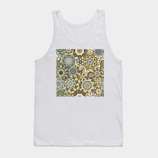 Seamless pattern with floral mandala Tank Top